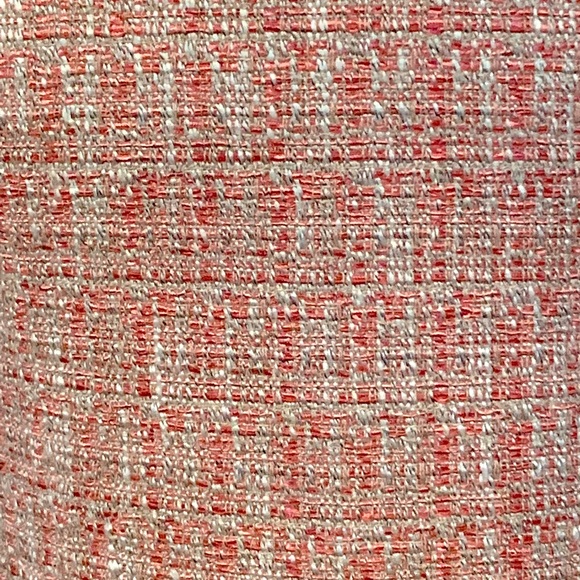 Woman’s Pink Tweed Crop Blazer Jacket Sz 4 Talbots - Picture 6 of 14